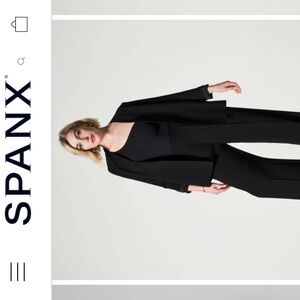 NWT, black crepe trousers. Spanx brand!